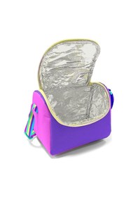 Resim Coral High Pembe Pastel Renkli Desenli Kız Çocuk Isı Yalıtımlı Beslenme Çantası Ve Kalemlik Seti 