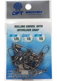 Resim Dft Discovery Klipslisiyah Fırdöndü No:1/0 10 Adet 