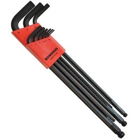 Resim Bondhus 16099 Extra Uzun Top Başlı Metrik Ölçü Allen Anahtar Seti 