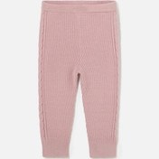 Resim Kışlık Kız Bebek Örme Tayt 10764 Pembe 