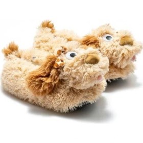 Resim Twigy Malti Kadın,Garson Boy Hayvanlı Panduf Bej 33/38 