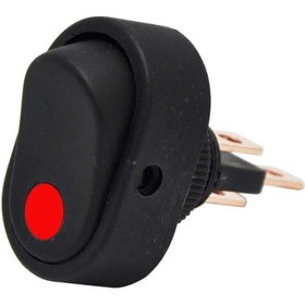 Resim Oval Asw Serisi 12V 20Amper Ledli On-Off Anahtar 