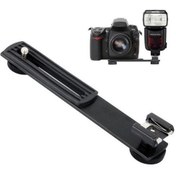 Resim Ayex Dslr Ve Dv Kameralar İçin Flash Bracket Flaş Ve Aksesuar Bağlantın Adaptörü 