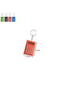 Resim Bisküvi Şekilli Mini 8 Haneli Hesap Makinesi Anahtarlık 1 Adet Ebat: 5,5 Cm X 3,7 Cm Turuncu 