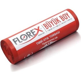 Resim Florex 531 KOLİ Atık Çöp Poşeti. 60x85 cm. 100 Adet. 992675 