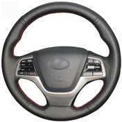 Resim Hyundaı I20 (2016- ) Dikişli Direksiyon Kılıfı 