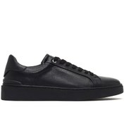 Resim Derimod Erkek Siyah Bağcıklı Deri Sneaker,Kışlık Spor Ayakkabı 25WFD707018 