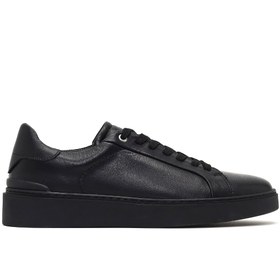 Resim Derimod Erkek Siyah Bağcıklı Deri Sneaker,Kışlık Spor Ayakkabı 25WFD707018 
