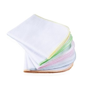 Resim Babyjem Ağız Bezi Beyaz 10'lu (28 x 28 cm) 