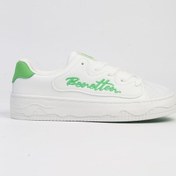 Resim Benetton Bni-10102 Ss Kadın Spor Ayakkabı BNI-10102-R145182 Beyaz - Yeşil 
