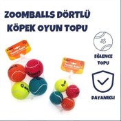 Resim ZoomBalls Köpek Oyun Topu 4 Adet 