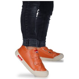 Resim Kiko Kids Suba Cırtlı Termo Taban Erkek Bebek Günlük Spor Ayakkabı Turuncu Turuncu 