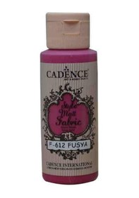 Resim Cadence Style Matt Fabric Kumaş Boyası F-612 Fuşya 