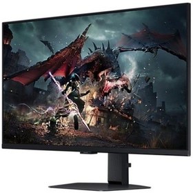 Resim Samsung Uyumlu Odyssey G5 LS32DG500EUXUF 32" 1 Ms 2k Pivot Ips 180 Hz Oyuncu Monitörü (Teşhir) 