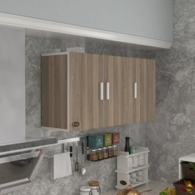 Resim Kenzlife hazır mutfak dirca22 crd 060*120*22 mutfak banyo dolabı kapaklı raflı 