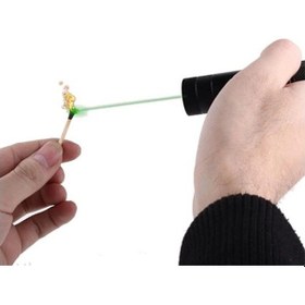 Resim Yeşil Şarjlı Lazer Pointer 5000 Yakar Renkli 