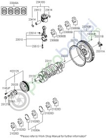 Resim Kia Bongo Kol Yatak Orjinal | 230604A940 