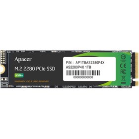 Resim Apacer AS2280P4X-1 1TB 2100-1700 MB/s M.2 PCIe Gen3x4 SSD (AP1TBAS2280P4X-1) 