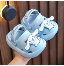 Resim Cinnamoroll Anime Figür Tavşan Kız Çocuk Terlik Sandalet Yaz Ev Kaymaz Yumuşak Taban 