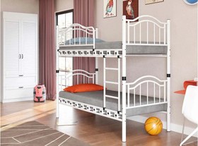 Resim Argimo Belinay Genç Çocuk Odası Metal Ranza ve Karyola - 90x200 