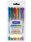 Resim My-kıng Simli Jel Kalem 6lı Set 