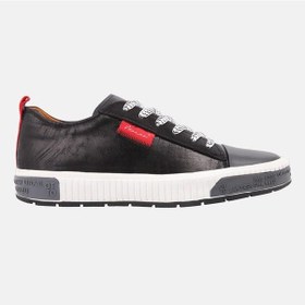 Resim Marcomen 15076 Kalın Taban Deri Erkek Sneakers Ayakkabı Haki 