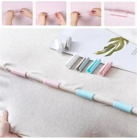 Resim Royaleks 12 Adet Çok Amaçlı Çarşaf Tutucu, Sabitleyici, Kaydırmaz Nevresim Örtü Düzenleyici Klipsler 