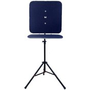Resim Raf Düzenekli Tripod Ayaklı Kare Dart Arkalık. Lacivert 