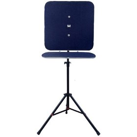Resim Raf Düzenekli Tripod Ayaklı Kare Dart Arkalık. Lacivert 
