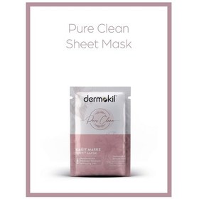 Resim Dermokil Pure Clean 3 In 1 Kağıt Yüz Maskesi 23 ML 