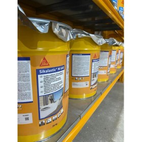 Resim Sikalastic M640 Tek Bileşenli, Likit Uygulamalı, Poliüretan Esaslı, Su Yalıtım Membranı Beyaz 25KG 