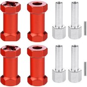 Resim Mufunye D90 Ax10 Cc01 Scx10 F350 Uyumlu 25mm Genişletilmiş Alüminyum Kombinasyon Parçası 