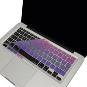 Resim Pembe Mavi Macbook Air Pro Klavye Kılıfı Laptop Us(abd) İngilizce A1466 A1502 A1398 Ile Uyumlu Ombre McStorey