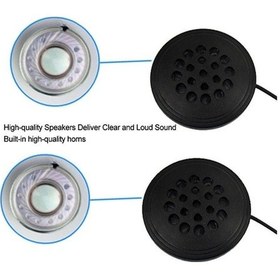 Resim Didadodo Kablolu Kulaklıklar Motosiklet Interkom Kask Yüksek, Güçlü Sinyal 