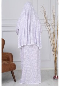 Resim Iki Parça Pratik Namaz Elbisesi Beyaz 