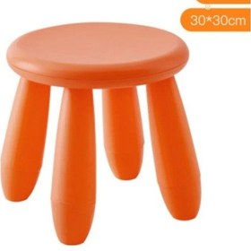 Resim Renkli Çocuk Dışkı, Anaokulu, Kreş Ve Ev Çocuklar İçin Yuvarlak Çok Renkli 