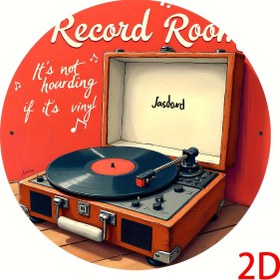 Resim 2D Düz, 1 Adet Vintage Plak Çalar Metal Plaka - Retro Kırmızı & Kahverengi Gramofon Dekoru ile Müzik Notları - Ev Sineması, Bar, Kafe, Stüdyo için Sağlam Metal Tabela - Kablosuz - Müzik Severler ve Vintage Dekor Tutkunlar İçin İdeal Hediye, Nostaljik Tasarım, Yüksek Kalite Bitim, Bar Sahipleri, 2D Düz 