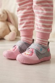 Resim Gezer Kışlık Cırtlı Ayarlanabilir Rahat Taban Happy Birds Bebe Kız Panduf Ayakkabı GA2KBM.03364.00 