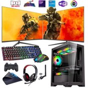 Resim Rogame RKT661211 i5-14400F 16 GB 480 GB SSD 12 GB Çift 24" Free Dos Masaüstü Oyuncu Bilgisayarı 