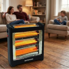 Resim Pazarcan Şömine Tipi Isıtıcı Soba 2400W 