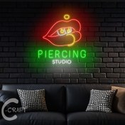 Resim Piercing Studio Neon Dekor 