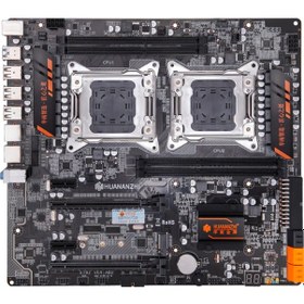 Resim HUANANZHI X79 Dual 1866 MHz DDR3 Soket 2011Pin mATX Anakart 