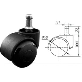 Resim Neler Geldi Neler Tekerlek Ofis Koltuğu Tekerleği Koltuk Tekeri 5 Adet Yedek Parça Sandalye Tekerleği Dönerli Teker 