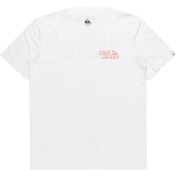 Resim Quiksilver Erkek Tişört Shadow Knock Beyaz Günlük Giyim 