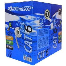 Resim Powermaster Cat6 100 Metre Ethernet Network Kablosu 