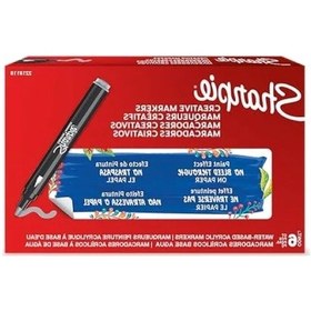 Resim Yuvarlak Uçlu Akrilik Markör - Açık Gri 0 Colorless Blender 