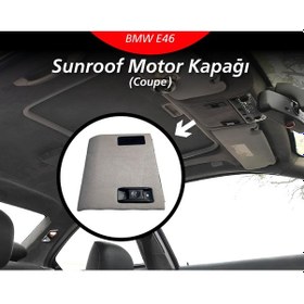 Resim Bmw E46 Sunroof Motor Kapağı Siyah Coupe 