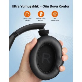 Resim Taotronics Taotronıcs TT-BH1119 Aktif Gürültü Engelleyici Kulak Üstü Kulaklık 