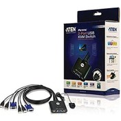 Resim Aten Cs22U 2Port Usb Manual Kvm Switch 2Pc / 1 User Usb 