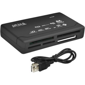 Resim SpeedUF 4296 Usb Hub Micro Sd Xd Mmc Ms Cf Tf Mini M2 Combo Kart Okuyucu 